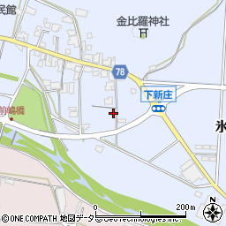 兵庫県丹波市氷上町下新庄740-1周辺の地図