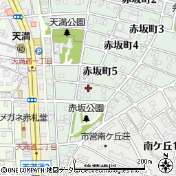 愛知県名古屋市千種区赤坂町5丁目63周辺の地図