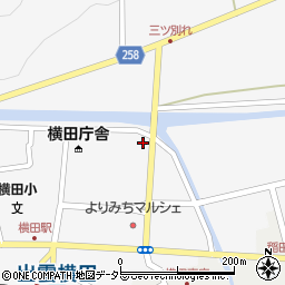 横田理容院周辺の地図