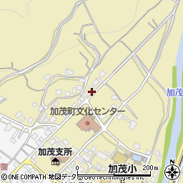 岡山県津山市加茂町塔中136周辺の地図