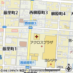 ジャパンレンタカー津島店周辺の地図