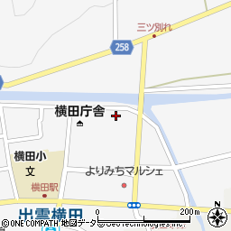 島根県仁多郡奥出雲町横田1092周辺の地図