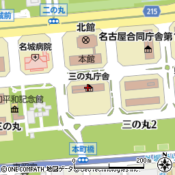 愛知県庁　建設局地方機関尾張建設事務所用地課用地第一周辺の地図