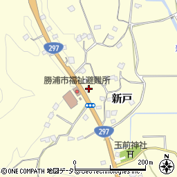 千葉県勝浦市新戸224周辺の地図