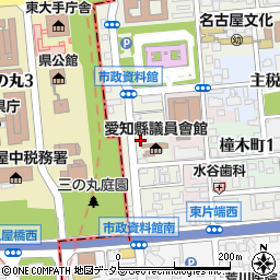 愛知県名古屋市東区東外堀町63周辺の地図