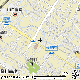 滋賀県東近江市佐野町700周辺の地図