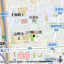 愛知県名古屋市東区橦木町周辺の地図