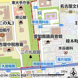 愛知県名古屋市東区東外堀町21周辺の地図