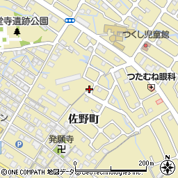 滋賀県東近江市佐野町632-4周辺の地図