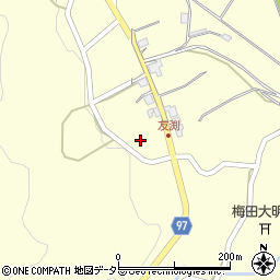 京都府福知山市三和町友渕506-2周辺の地図