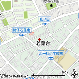 愛知県名古屋市名東区若葉台416周辺の地図