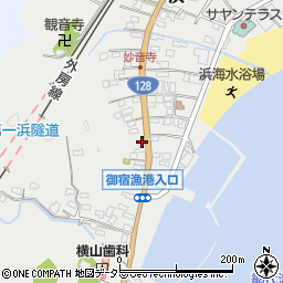 千葉県夷隅郡御宿町浜355周辺の地図