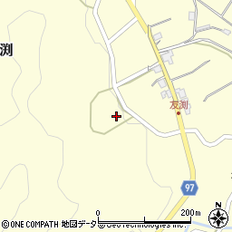 京都府福知山市三和町友渕495-1周辺の地図