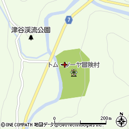 岡山県美作市右手1353周辺の地図