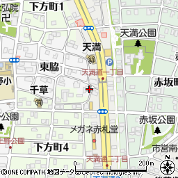 松本倉庫兼事務所周辺の地図