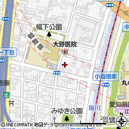 大阪避雷針工業株式会社　名古屋支店周辺の地図
