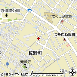 滋賀県東近江市佐野町632-6周辺の地図