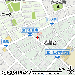 愛知県名古屋市名東区若葉台522周辺の地図