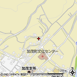 岡山県津山市加茂町塔中402周辺の地図