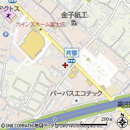 静岡県富士市伝法946-16周辺の地図