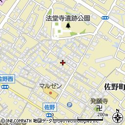 滋賀県東近江市佐野町618-10周辺の地図