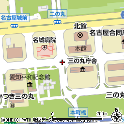 県警本部西周辺の地図