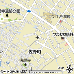 滋賀県東近江市佐野町632-7周辺の地図