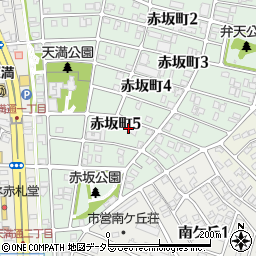 愛知県名古屋市千種区赤坂町5丁目35周辺の地図