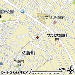 滋賀県東近江市佐野町630-6周辺の地図