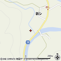 京都府南丹市日吉町田原蔵王周辺の地図