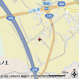 京都府船井郡京丹波町和田階場周辺の地図