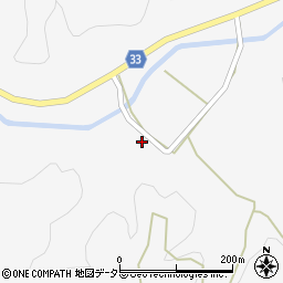 愛知県豊田市東渡合町西田面周辺の地図