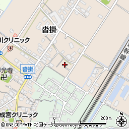 滋賀県愛知郡愛荘町沓掛747周辺の地図