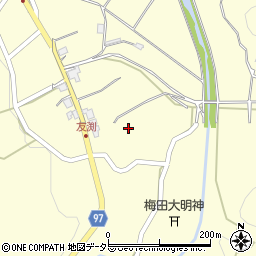 京都府福知山市三和町友渕655周辺の地図