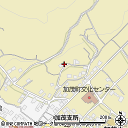 岡山県津山市加茂町塔中398周辺の地図