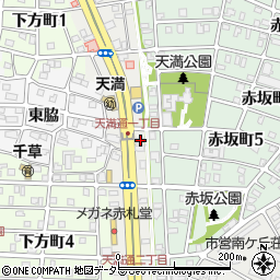 愛知県名古屋市千種区天満通1丁目54周辺の地図