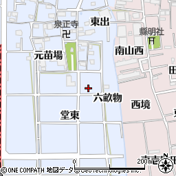 愛知県あま市乙之子六畝物19周辺の地図