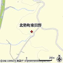 三重県いなべ市北勢町東貝野2146周辺の地図