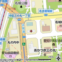 中日新聞社北館周辺の地図