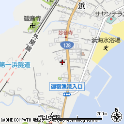 千葉県夷隅郡御宿町浜357周辺の地図