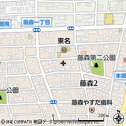 戸田建設本郷寮周辺の地図