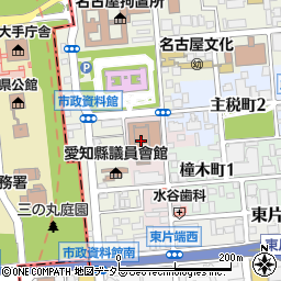 ウィルあいち（愛知県女性総合センター）周辺の地図