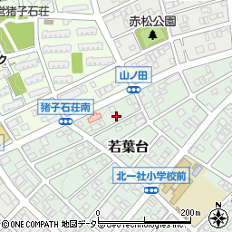 愛知県名古屋市名東区若葉台516周辺の地図