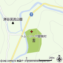 岡山県美作市右手1363周辺の地図