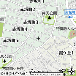 愛知県名古屋市千種区赤坂町4丁目70周辺の地図