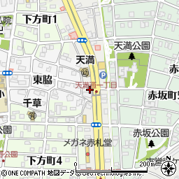 愛知県名古屋市千種区天満通1丁目51周辺の地図
