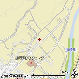 岡山県津山市加茂町塔中134周辺の地図