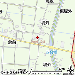 愛知県愛西市下一色町宮内5周辺の地図