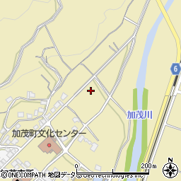 岡山県津山市加茂町塔中142周辺の地図
