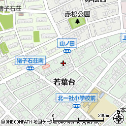 愛知県名古屋市名東区若葉台513周辺の地図